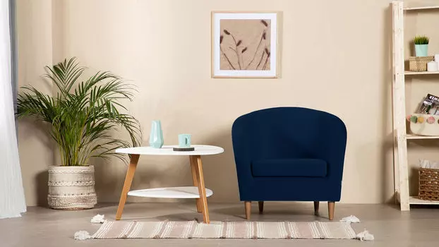 Кресло Moony, светлые ножки