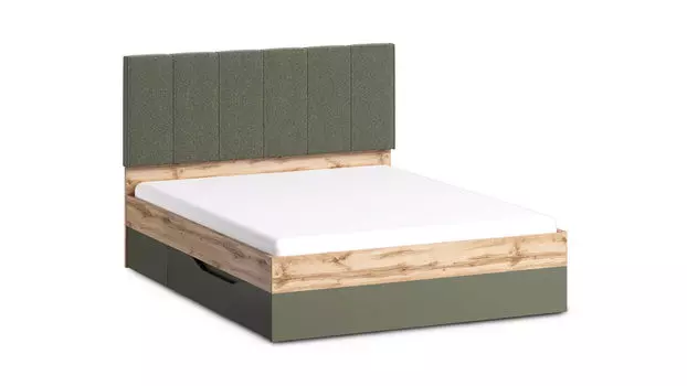 Кровать Avocado, цвет Базальт, Дуб Натюрель