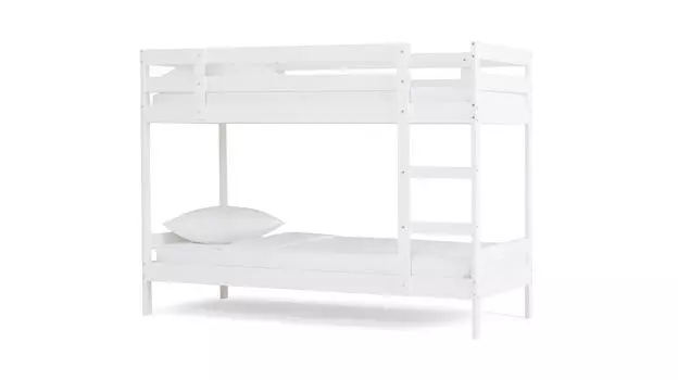 Кровать двухъярусная Neo, белая