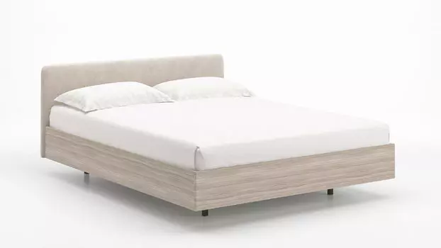 Кровать Gretta, цвет Ясень светлый