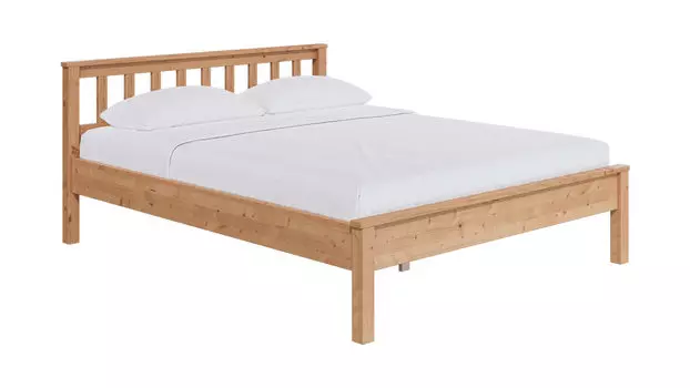 Кровать из массива сосны Dallas, цвет; Светло-коричневый