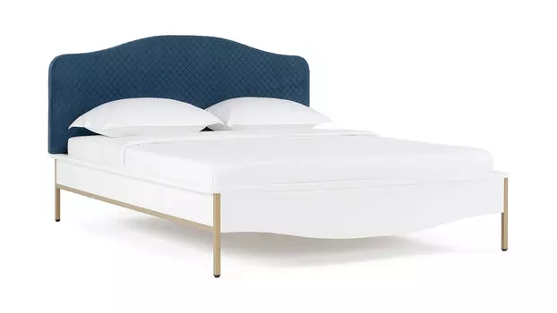 Кровать Lama, цвет Белый премиум