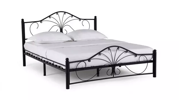 Кровать металлическая Provance, цвет черный