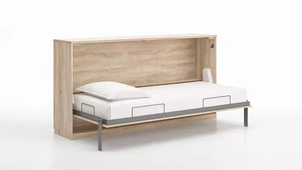 Кровать откидная горизонтальная Smart Comfort, цвет Дуб