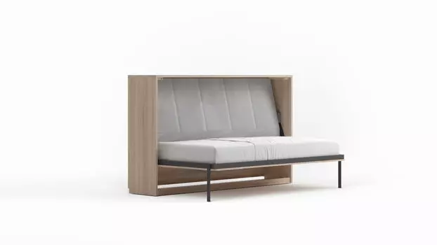 Кровать откидная горизонтальная Smart Folding, цвет Дуб Бардолино натуральный, 90х200 см