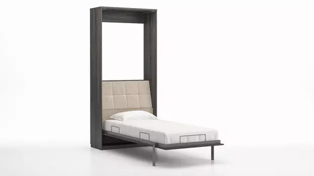 Кровать откидная вертикальная Smart Folding, цвет Венге, 90х200 см