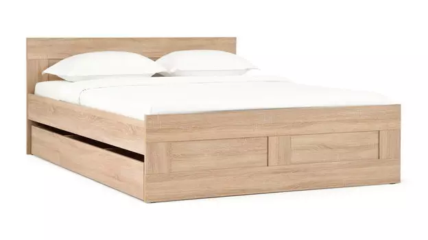 Кровать с 2мя ящиками Istra, цвет Сонома