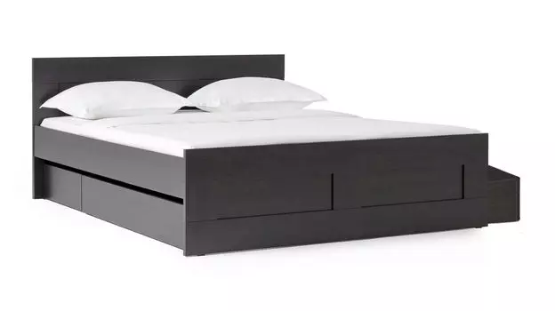 Кровать с 4мя ящиками Istra, цвет Дуб венге