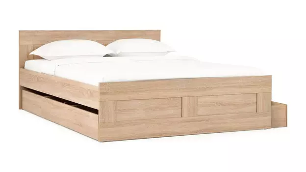 Кровать с 4мя ящиками Istra, цвет Сонома