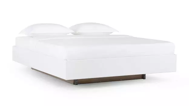 Кровать с подъемным механизмом Bet, цвет Белый текстурный