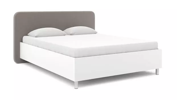 Кровать с подъемным механизмом Bliss ice, цвет Белый премиум