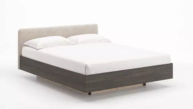 Кровать с подъемным механизмом Gretta, цвет Меланж темный