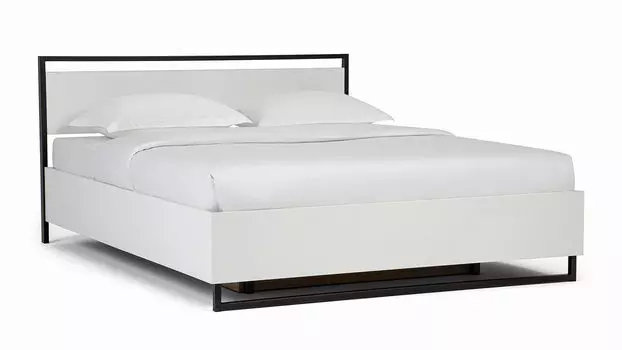 Кровать с подъемным механизмом Moris, цвет Белый премиум