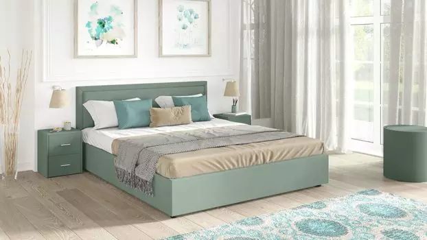 Кровать Sonata с ПМ + Матрас Basic Easy Duo Side