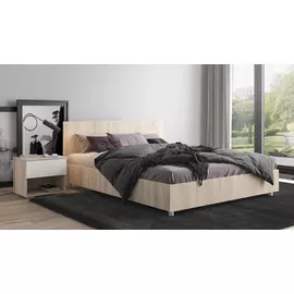 Кровать Story, цвет Дуб Бардолино + Матрас Basic Easy