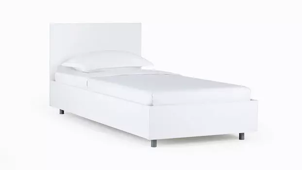 Кровать Story ice Белый премиум, размер 90х200