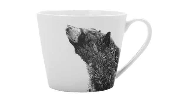 Кружка Чёрный медведь 0,45 л