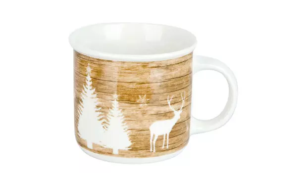 Кружка Winter Forest 0,35л, цвет коричневый