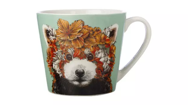 Кружка Живая планета 0,37 л цвет панда