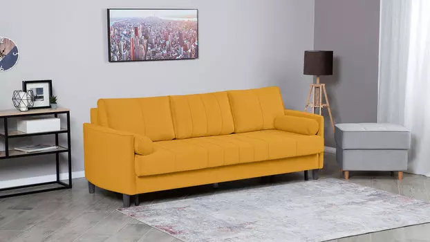 Прямой диван Kvina Sky Velvet 30
