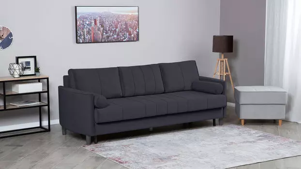 Прямой диван Kvina Sky Velvet 40