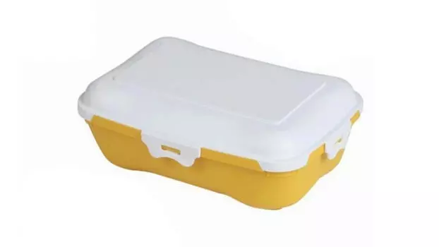 Ланч-бокс Liberty 20 14 7 горчично-желтый