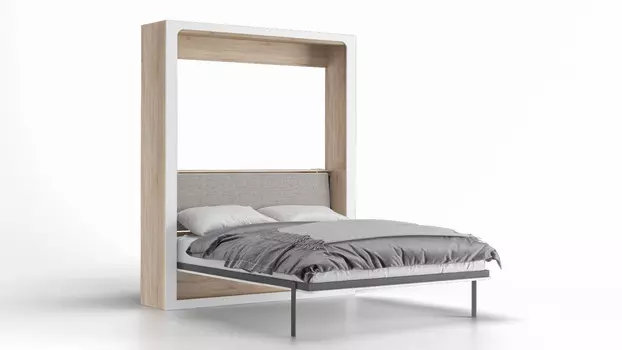 Шкаф-кровать Wall Bed Life Time, цвет Дуб Белый