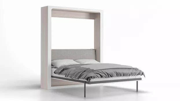 Шкаф-кровать Wall Bed Life Time, цвет Ясень Белый