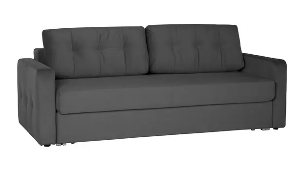 Прямой диван Loko Dumont 26 с широкими подлокотниками