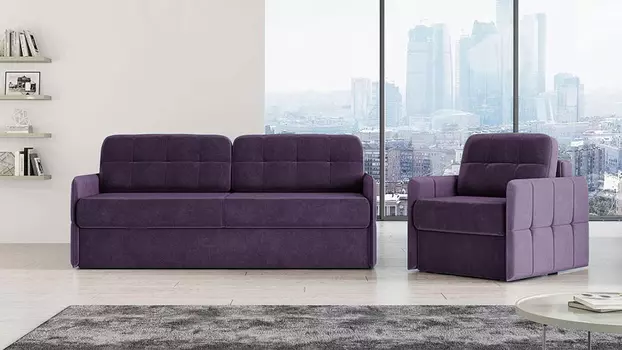 LOKO Sky Velvet 07 с узкими подлокотниками