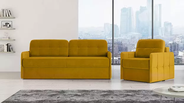 LOKO Sky Velvet 30 с узкими подлокотниками