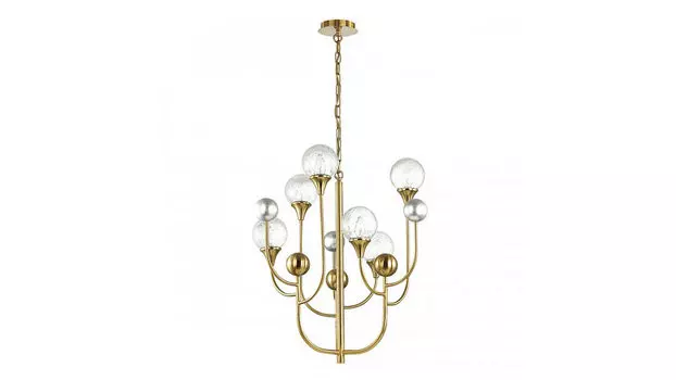 Люстра HALL 4785/6 золото/серебристый