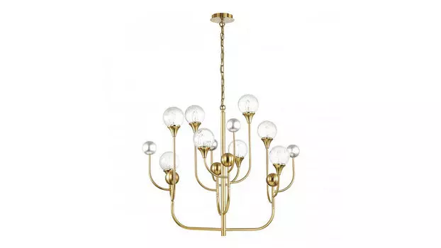 Люстра HALL 4785/8 золото/серебристый