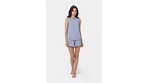 Майка женская Stay Cool, цвет нежно-голубой