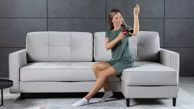 Массажер для тела Askona Performance Power Body Pocket Gun, красный