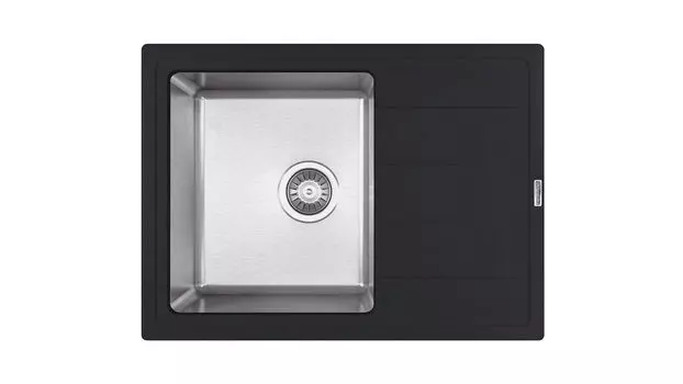 Мойка Комби 650, цвет Антрацит