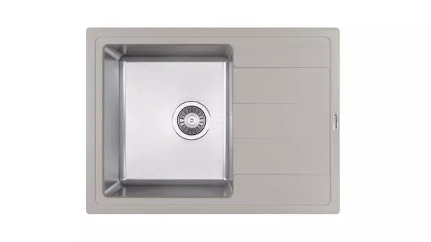 Мойка Комби 650, цвет Грей