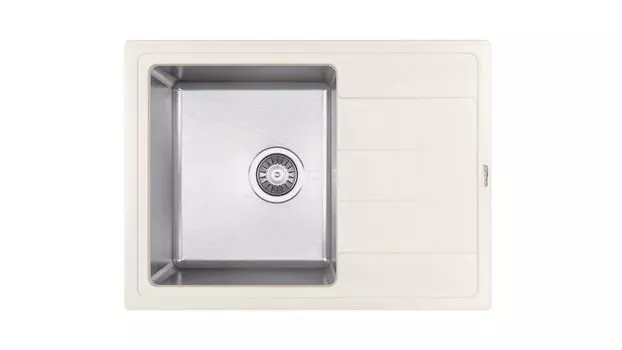 Мойка Комби 650, цвет Жасмин