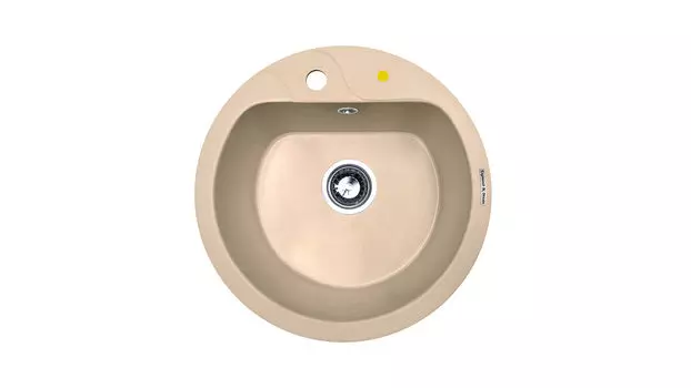 Мойка Kreis 505F, цвет Топленое молоко