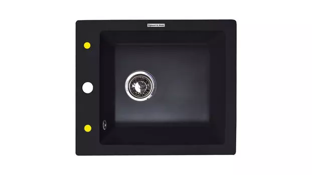 Мойка Platz 425, цвет Черный базальт