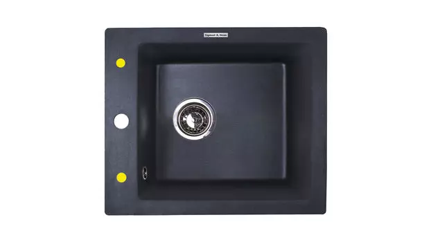 Мойка Platz 425, цвет Темная скала