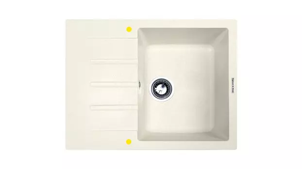 Мойка Rechteck 645, цвет Каменная соль