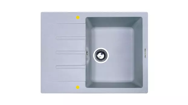 Мойка Rechteck 645, цвет Млечный путь