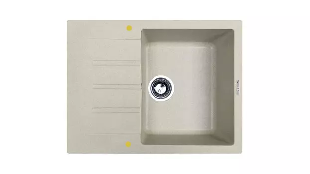 Мойка Rechteck 645, цвет Речной песок