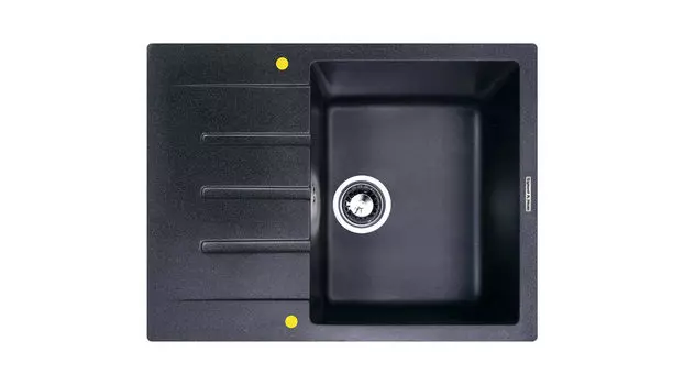 Мойка Rechteck 645, цвет Темная скала