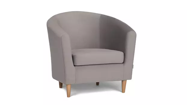 Кресло Moony Casanova Grey, светлые ножки