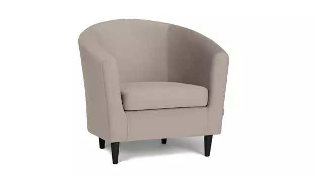 Кресло Moony Sky velvet 03, черные ножки