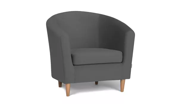Кресло Moony Sky velvet 16, светлые ножки