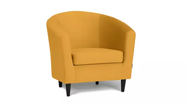 Кресло Moony Sky velvet 30, черные ножки