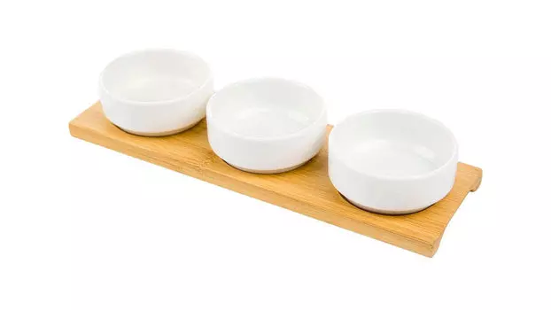 Набор для соусов 3 шт Adria белый